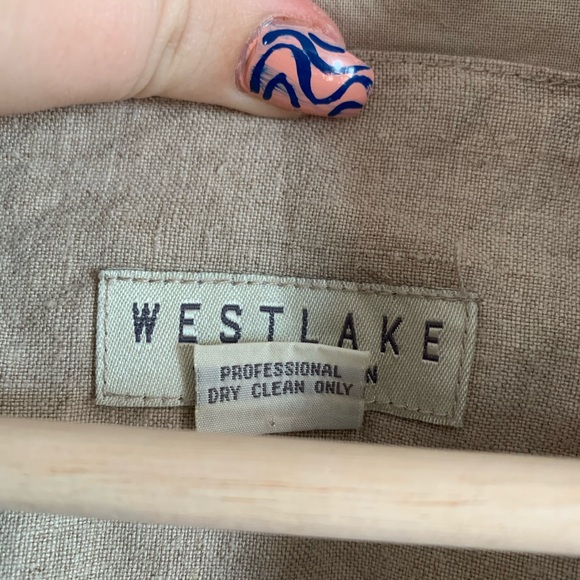 Vintage West Lake Linen Jacket - Picture 5 of 7